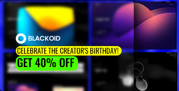 Blackoid - Creative Portfolio Theme Logo