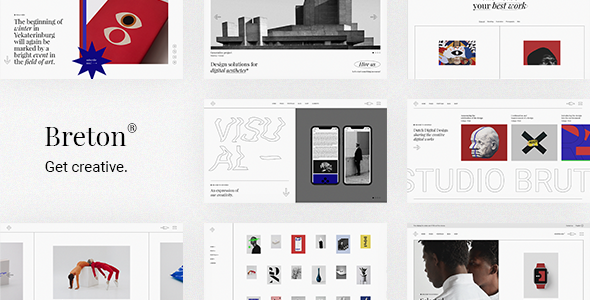 Breton - Creative Agency WordPress Theme Logo