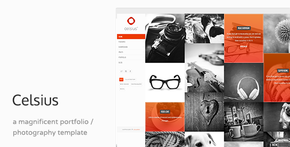 Celsius - Creative Agency Portfolio WP Theme Logo