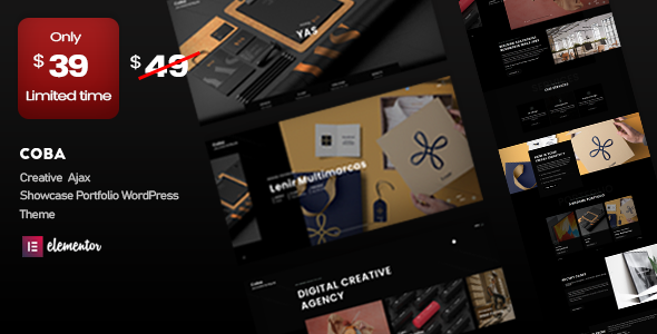 Coba - Ajax Portfolio WordPress Theme Logo