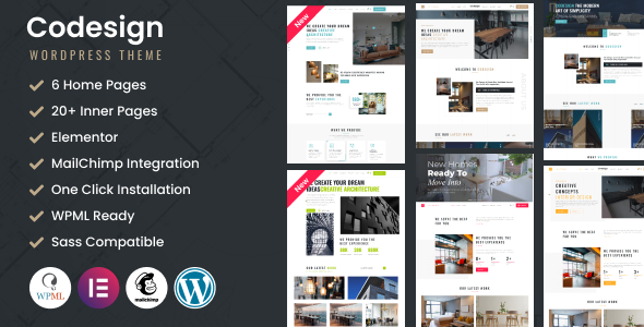 CoDesign - Architect & Interior WordPress Theme Logo