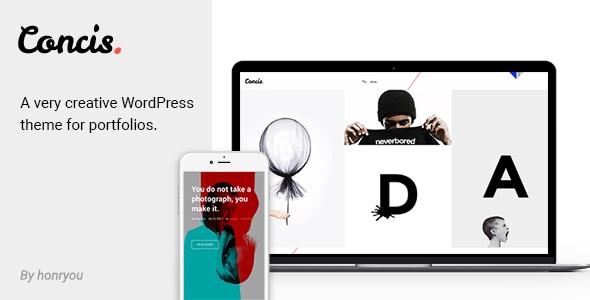 Concis - Creative Portfolio Theme Logo
