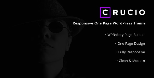 Crucio - Responsive One Page WordPress Theme Logo