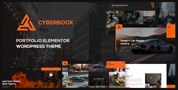 Cyberbook - Elementor Portfolio WordPress Theme Logo