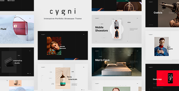Cygni - Interactive Portfolio Showcase Theme Logo