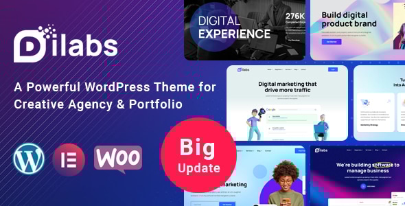 Dilabs - Creative Agency WordPress Logo