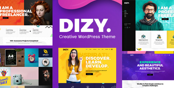 Dizy - Creative Portfolio Theme Logo