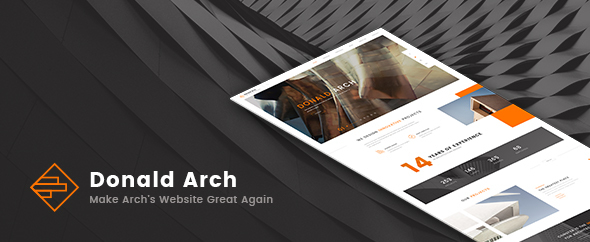 Donald Arch - Creative Architecture WordPress Theme Logo