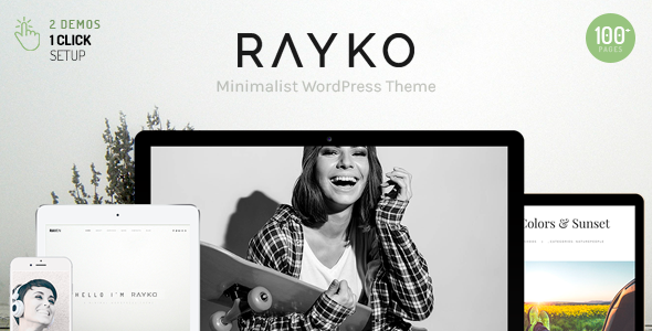 Rayko - Minimal Multi-Concept WordPress Theme Logo