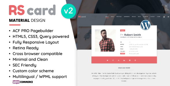 Resume & CV WordPress Theme Logo