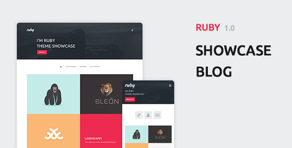 Ruby - Portfolio and Blog WordPress Theme Logo