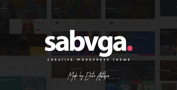 Sabvga - Modern & Creative Portfolio Theme Logo