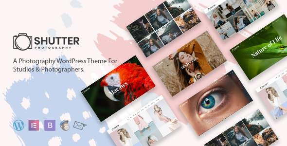 Shutter - Photography WordPress Theme Logo