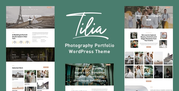 Tilia - Photography Portfolio WordPress Theme Logo