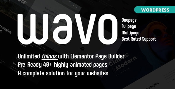 Wavo - Creative Portfolio & Agency Theme Logo