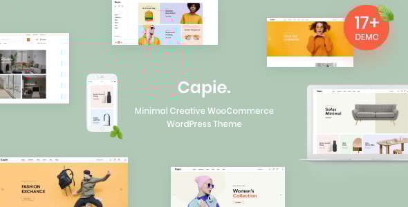 Capie - Minimal Creative WooCommerce WordPress Theme Logo