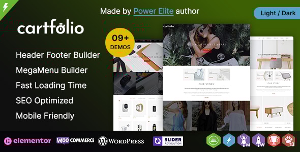 Cartfolio WP - MultiPurpose WordPress WooCommerce Theme Logo
