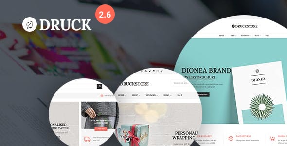 Druck - Print shop WooCommerce WordPress Theme Logo