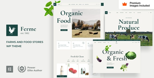 Ferme - Food Farm Ecommerce WordPress Theme Logo
