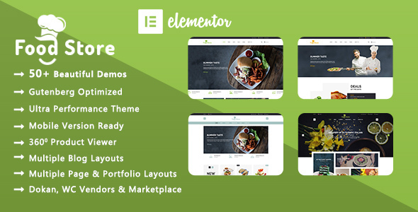 Food Store | Organic & Restaurant WooCommerce WordPress Theme Logo