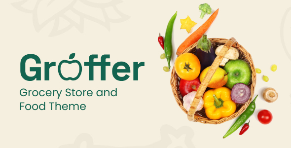 Groffer - Organic Food Store Theme Logo